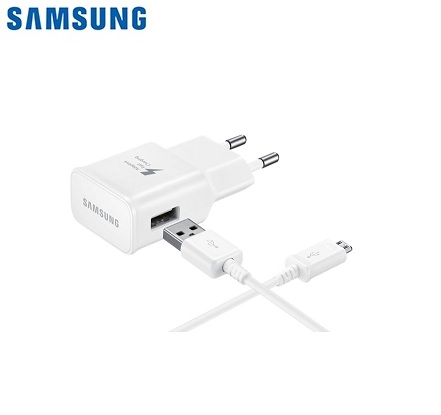 CARGADOR D/PARED SAMSUNG EP-TA20 TIPO C 2AMP FAST CHARGING P/GALAXY S8/S8+/S9/S9+/NOTE8 WHITE (PN EP-TA20EWECGWW) *